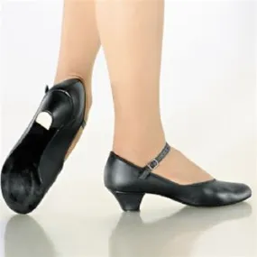 Vintage Mood Long Walk 1.25" Meredith -- Mary Jane Ballroom Shoe -- Black