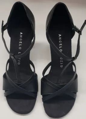 2.5" Cecile III -- Women's T-Strap Latin Ballroom Sandal Pearl Shine