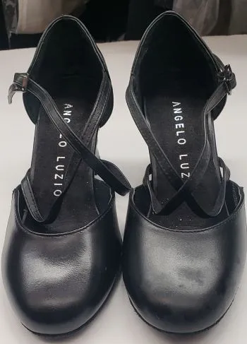 Jungle Path 2.5" Sarah -- X-Strap Closed Toe Ballroom Shoe