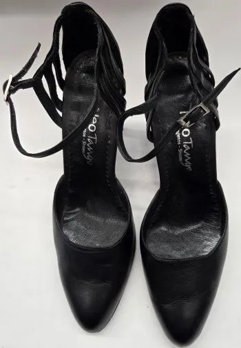 3.25" Rona -- Women's Tango Shoe -- Black AI Path Court Grip