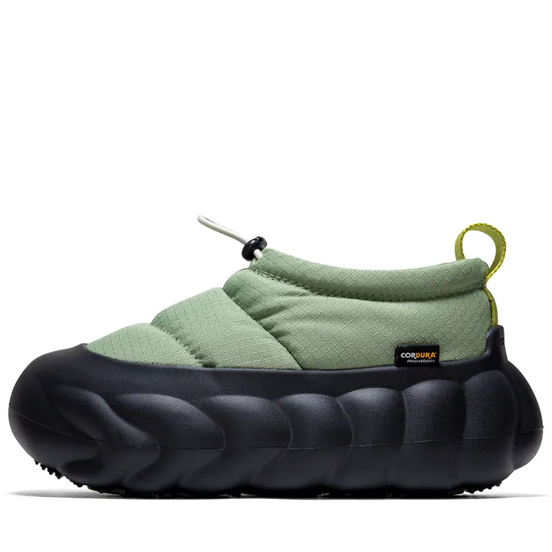 heel cup Crocs Overpuff Cordura Shorty - Moss