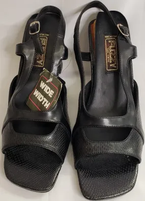 Stone Glow 3" Leela -- Women's Dress Sandal -- Black