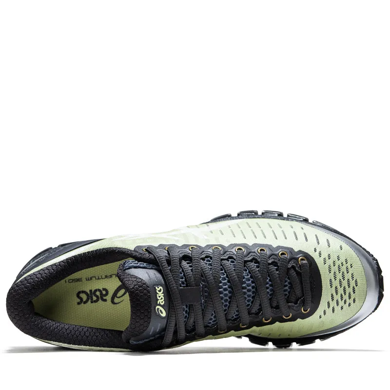 Above The Clouds x Asics Gel-Quantum 360 I - Soft Yellow/Black Grip Enhancing Pattern Motion Stabilizer