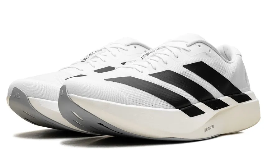 Look Ready Durable Build Weekend Errands adidas Adizero Evo SL White Black (Women's)