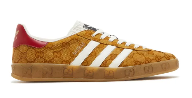 ADIDAS X GUCCI Gazelle 'GG Monogram' Classic Chic