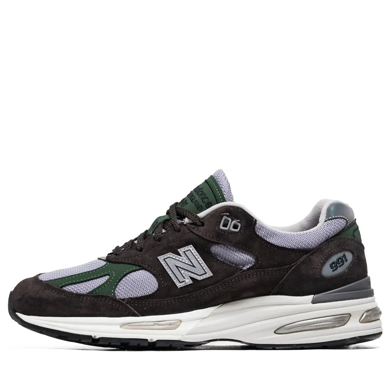 Mobile App Integration spring - specific shoes New Balance Made in UK 991v2 - Licorice/Lavender Gray