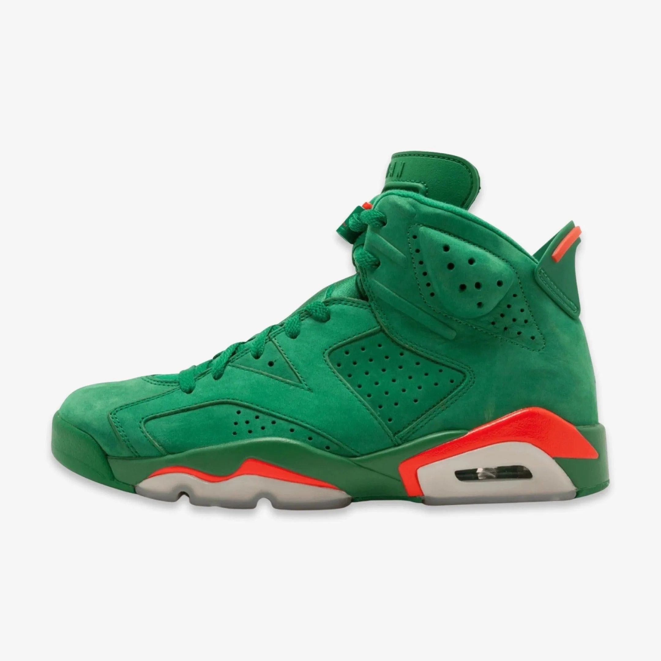 (Men's) Air Jordan 6 Retro NRG G8RD x Gatorade 'Pine Green' (2017) AJ5986-335 Unbeatable comfort