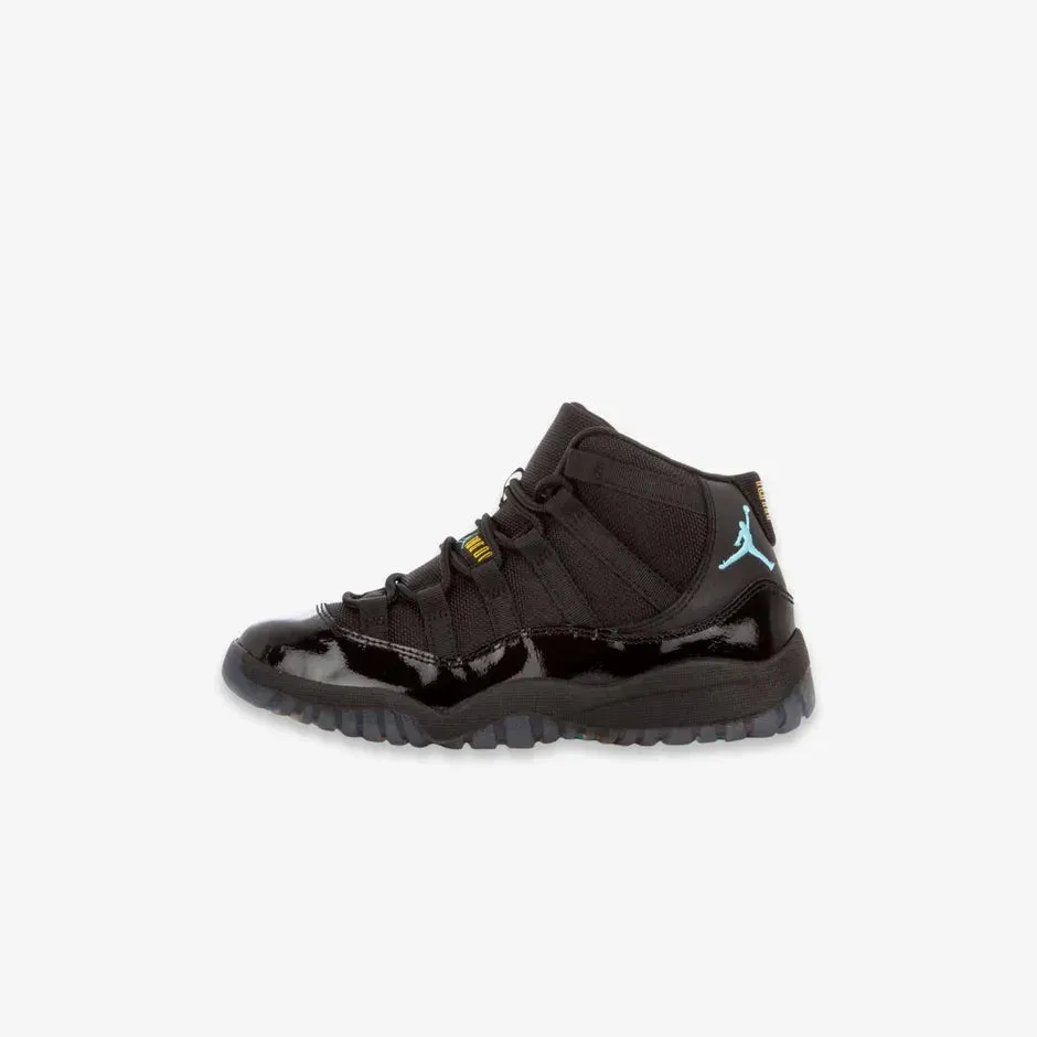 Shock-absorbent wear *PRE-ORDER* (PS) Air Jordan 11 Retro 'Black / Gamma Blue' (2025) 378039-017 Clean Form Thermoplastic Stability Frame