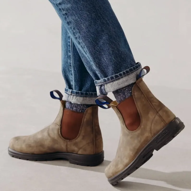 Agility-Pro Blundstone Winter Thermal Classic 584 in Rustic Brown evening run