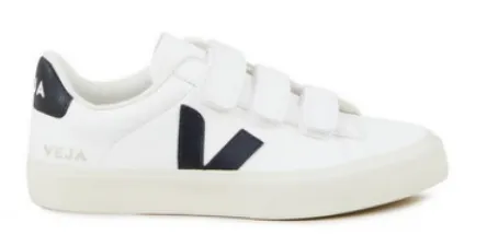 Low Top Everyday Veja Recife Low Chromefree Leather White Black (W)