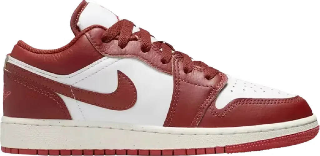 Air Jordan 1 Low Dune Red (GS) Mesh Cool Fashion Edge
