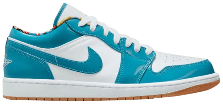 Air Jordan 1 Low SE GS 'Barcelona' Neutral Glow