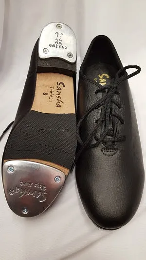 Padded New Drop Alden -- Leather Tap Shoe Oxford -- Black