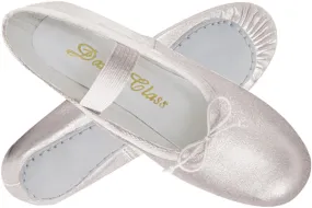Arch Support Daily Walk Light Step Alice -- Women's Full Sole Ballet -- Silver