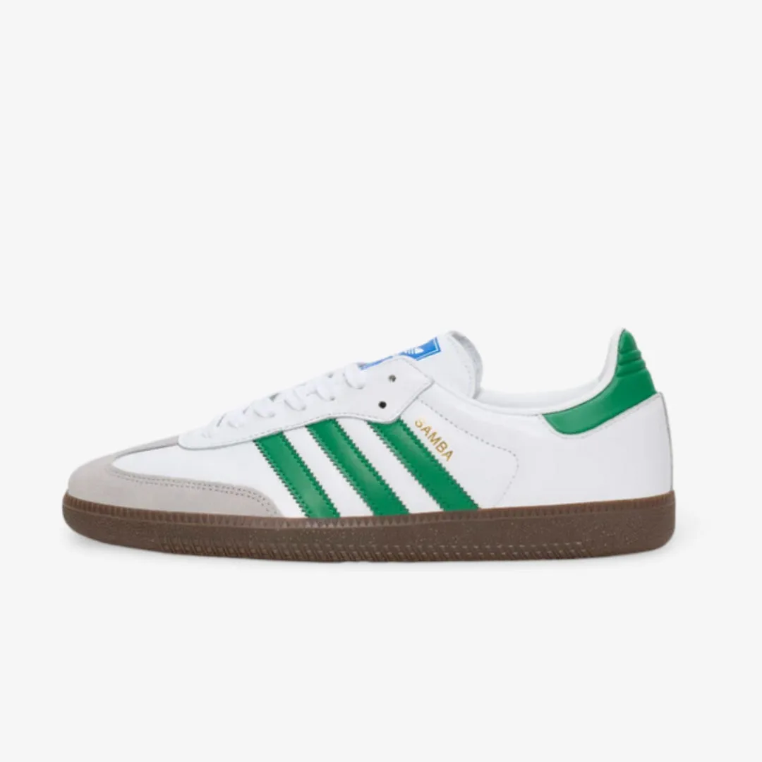 All-Day (Men's) adidas Samba OG 'Footwear White / Green' (2023) IG1024 Beauty Walk