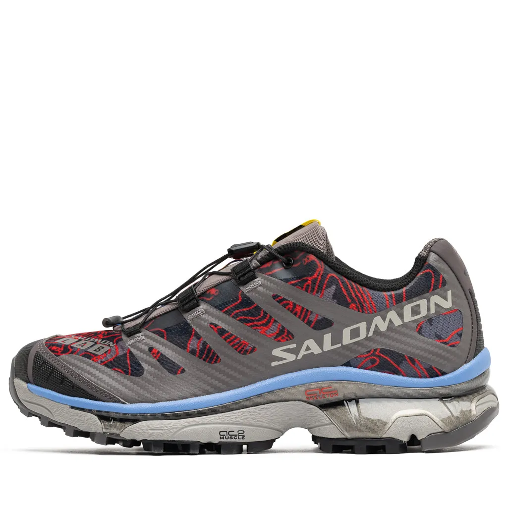 Salomon XT-4 Topography - Black/Plum Kitten Rubber Outsole