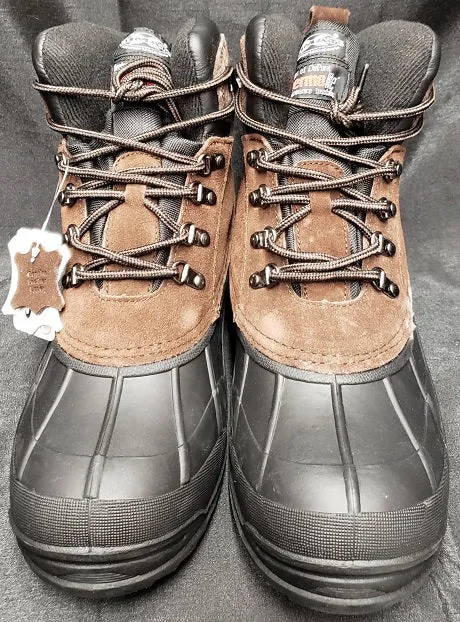 Clarence -- Men's 6" Waterproof Lace-up Boot -- Brown Classic Touch