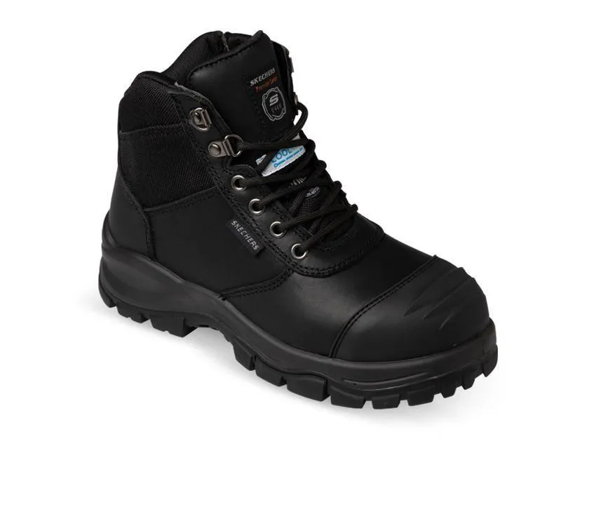 Eco Material Cold Climate Flexible Frame Rainy Day Commuter Mens Skechers Composite Toe Work Boot