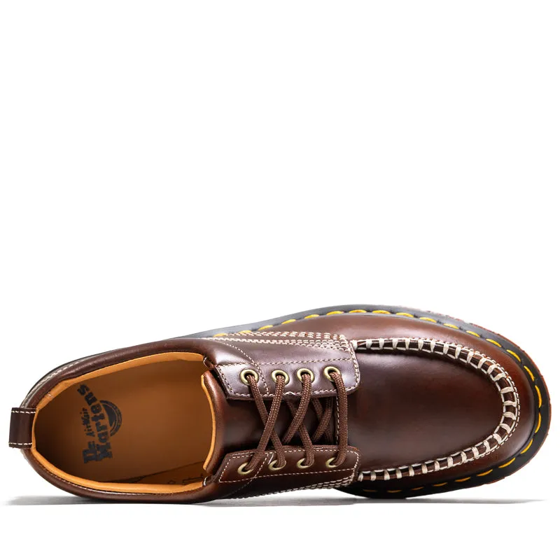 Dr. Martens Lowell - Butterscotch/Orleans Comfort Lining Comfort Seeker Wedge Sole