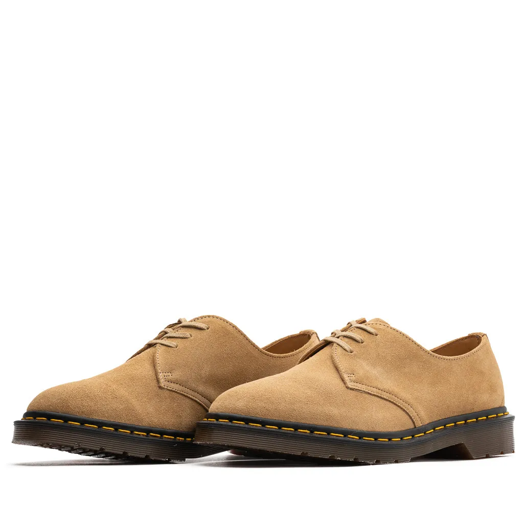 Dr. Martens 1461 Buck Oxford - Almond Beige Shock Absorbing Morning Walk
