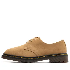 High Traction All Day Wear Dr. Martens 1461 Buck Oxford - Almond Beige