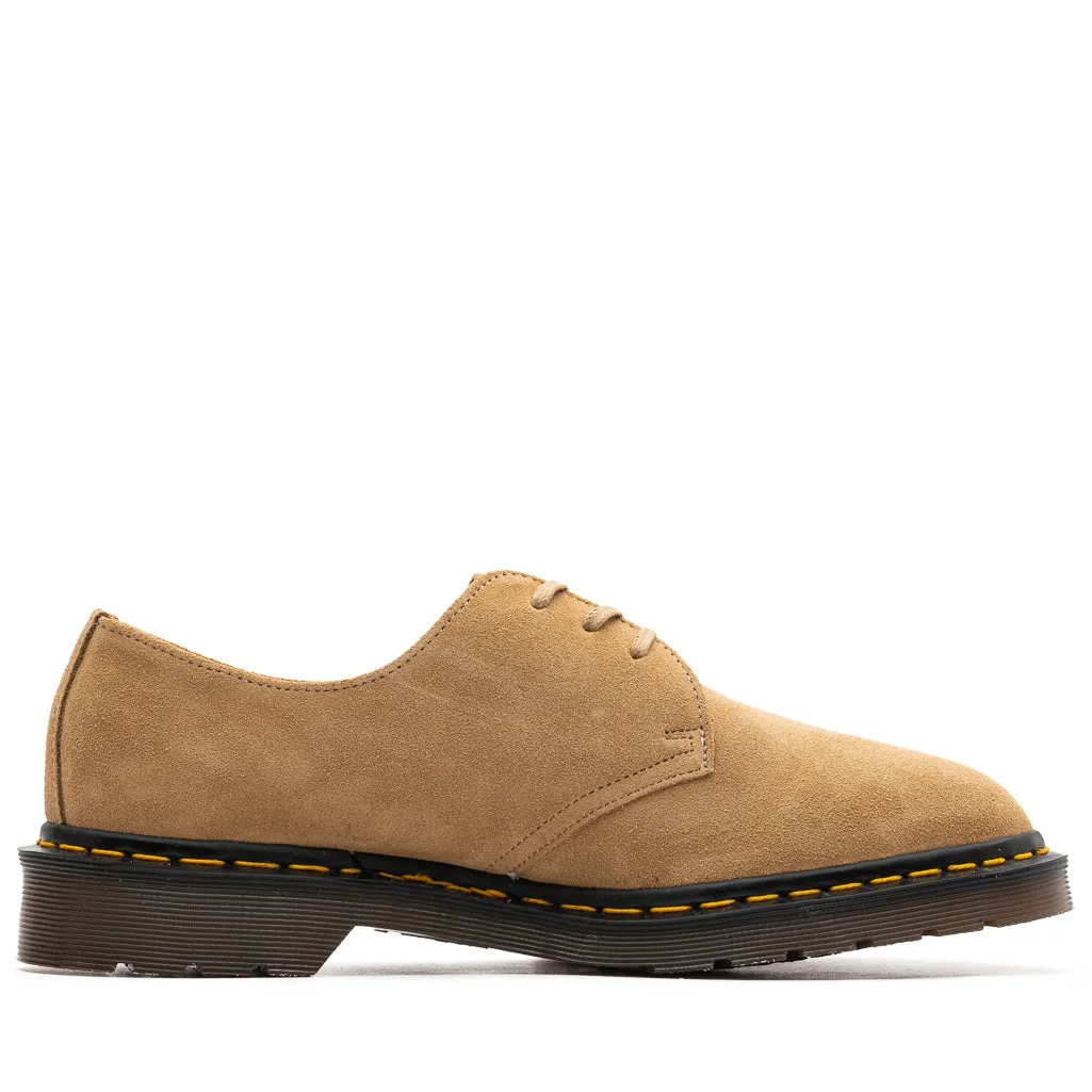 Dr. Martens 1461 Buck Oxford - Almond Beige High   Quality