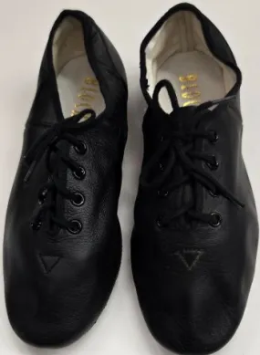 Darlene -- Women's Full Rubber Sole Jazz Oxford -- Black night walk Canvas Cool