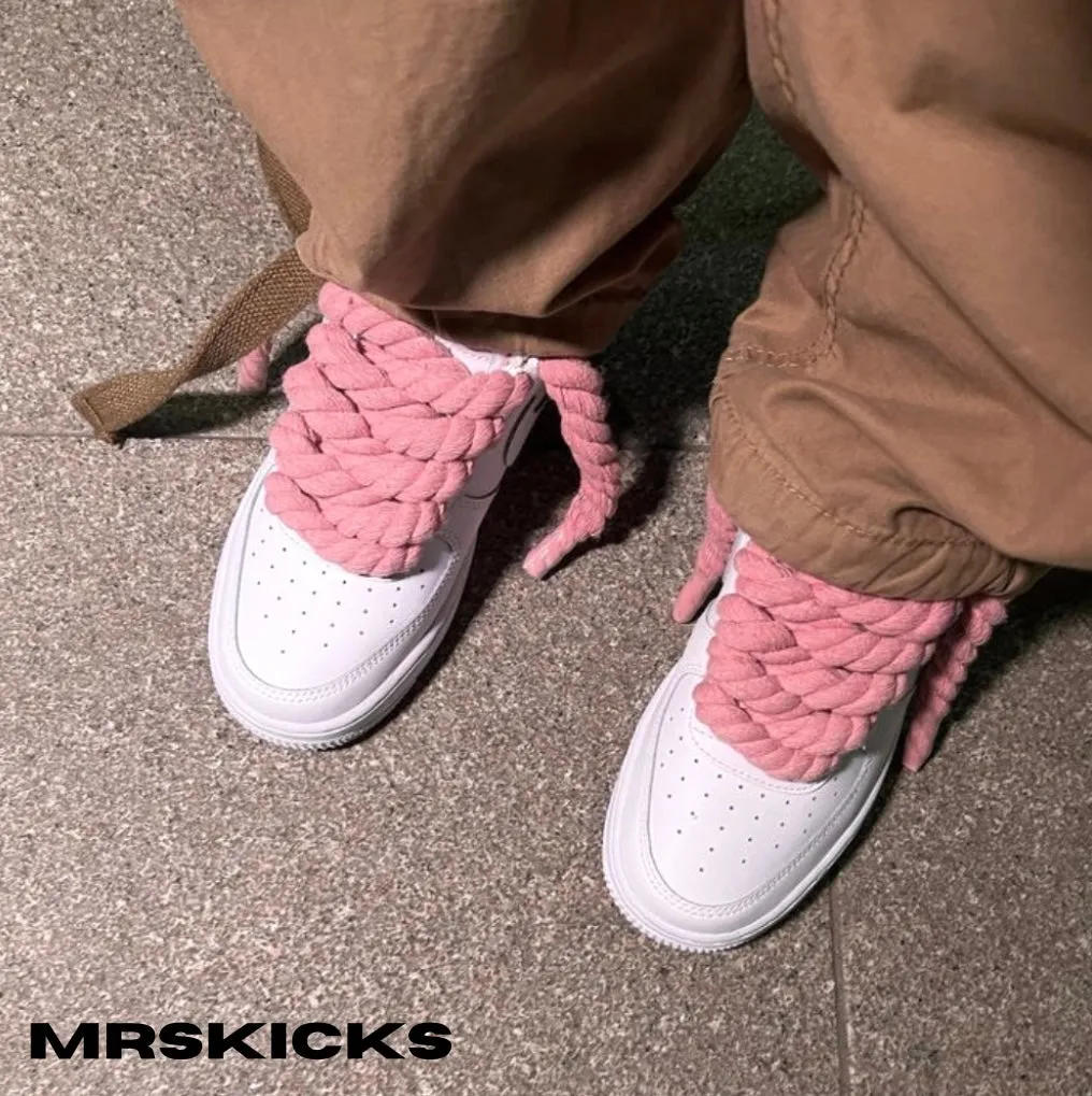 Summer Base Formal Mode Custom Pink Rope Airforce 1