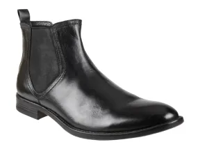 Soldier Anton -- Men's Flat Heel Dress Boot -- Black