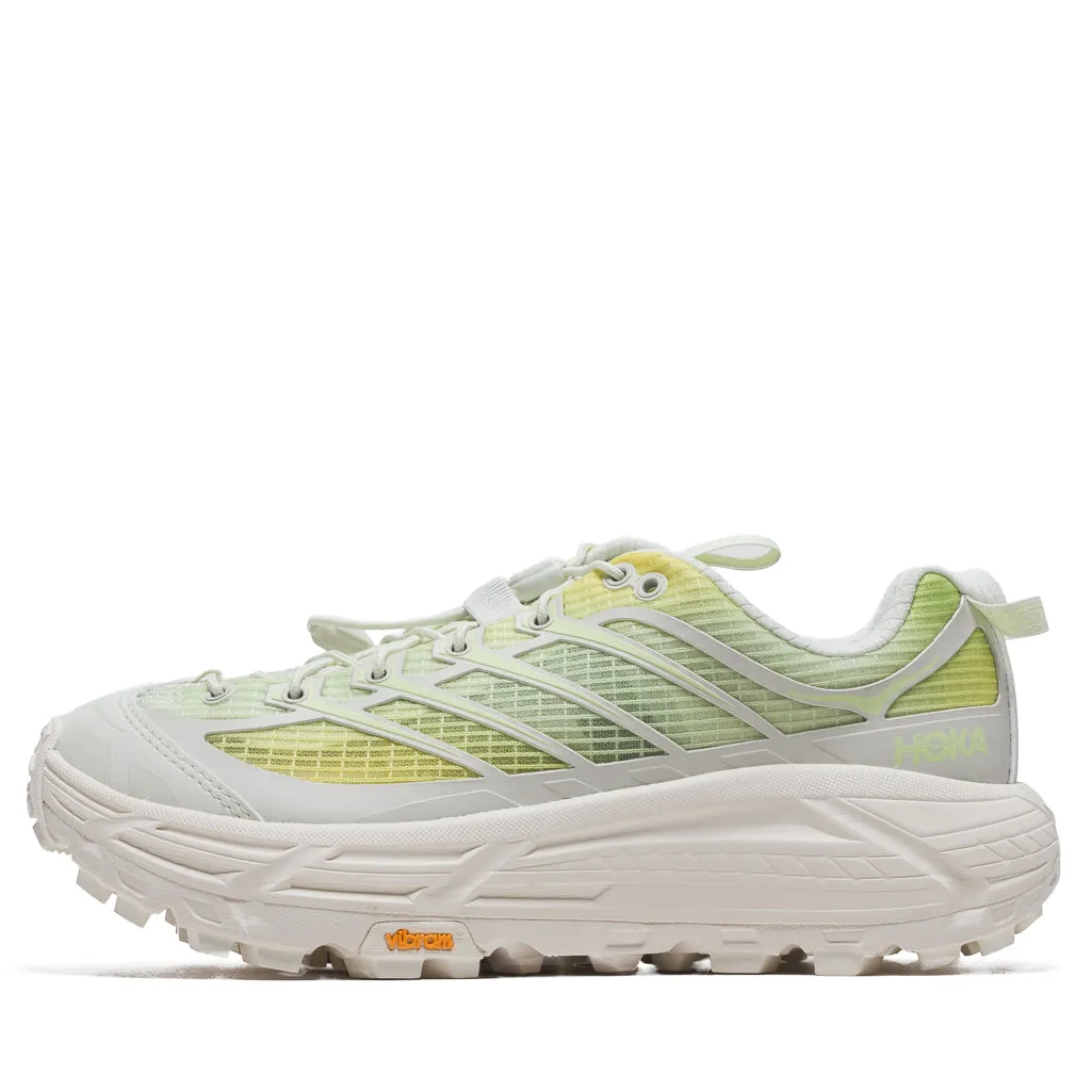 Hoka Mafate Three2 Grid - Truffle Salt/Sour Lemon Dry Surface Running
