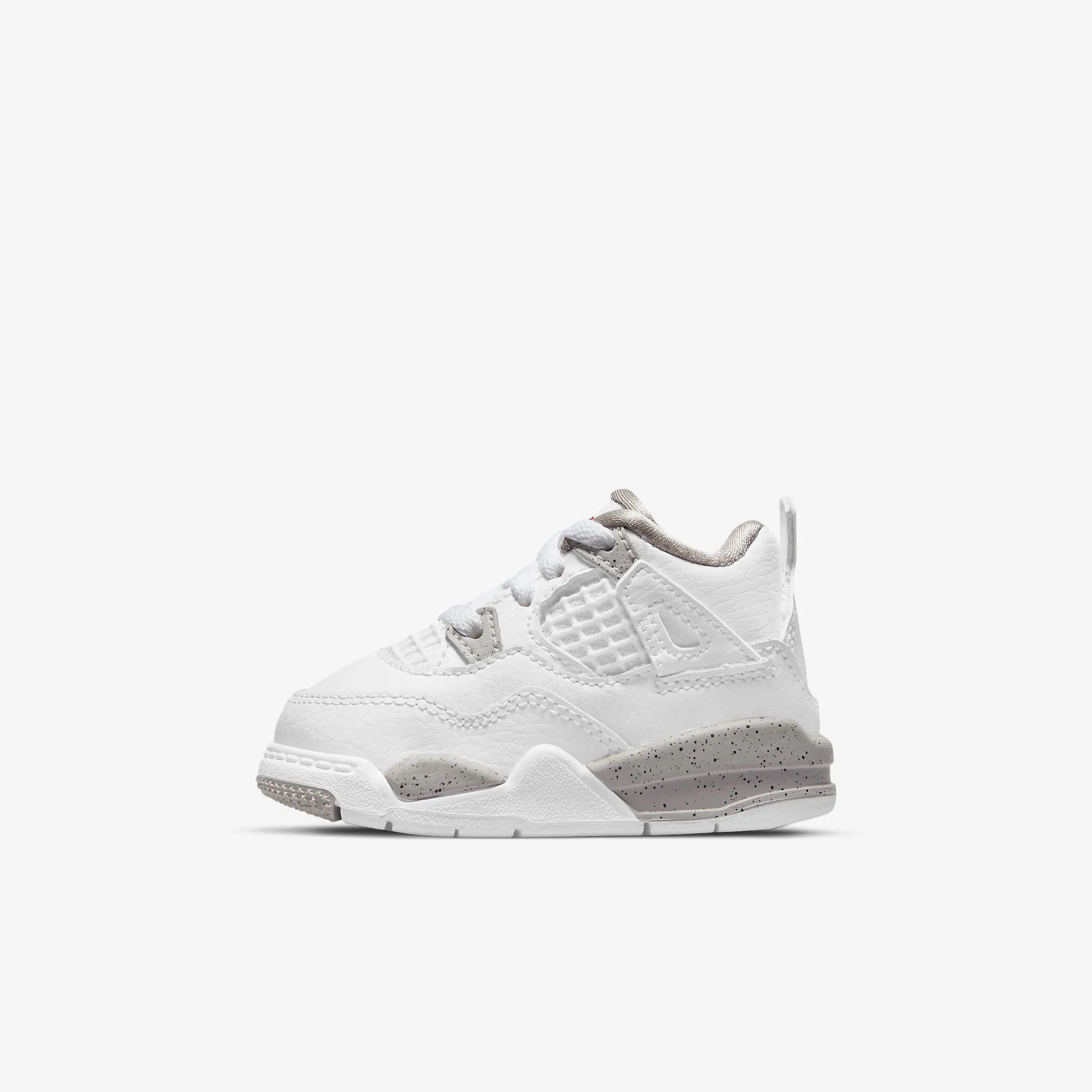(TD) Air Jordan 4 Retro 'White Oreo' (2021) BQ7670-100 Dynamic Motion Fitness Trail