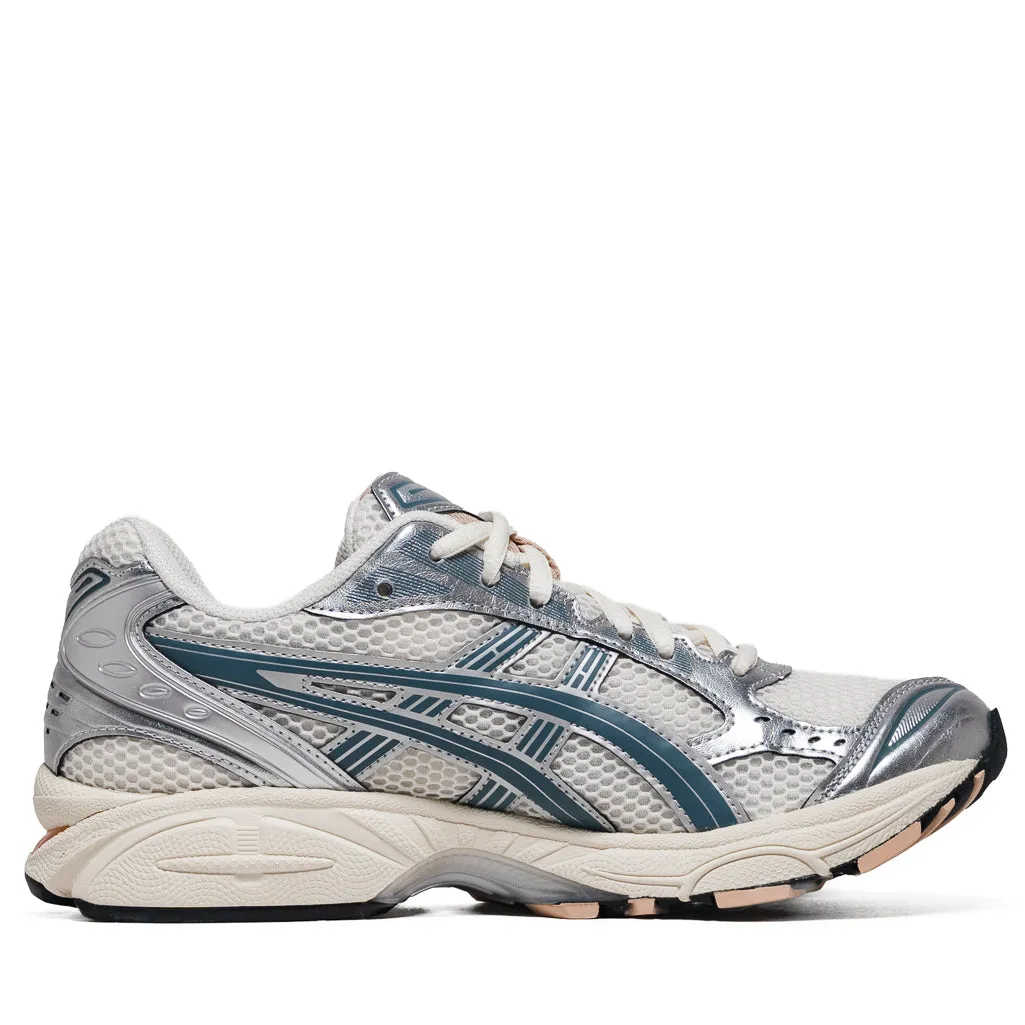 Asics Gel-Kayano 14 - Cream/Ironclad Perforated Airflow Zones Classic Use