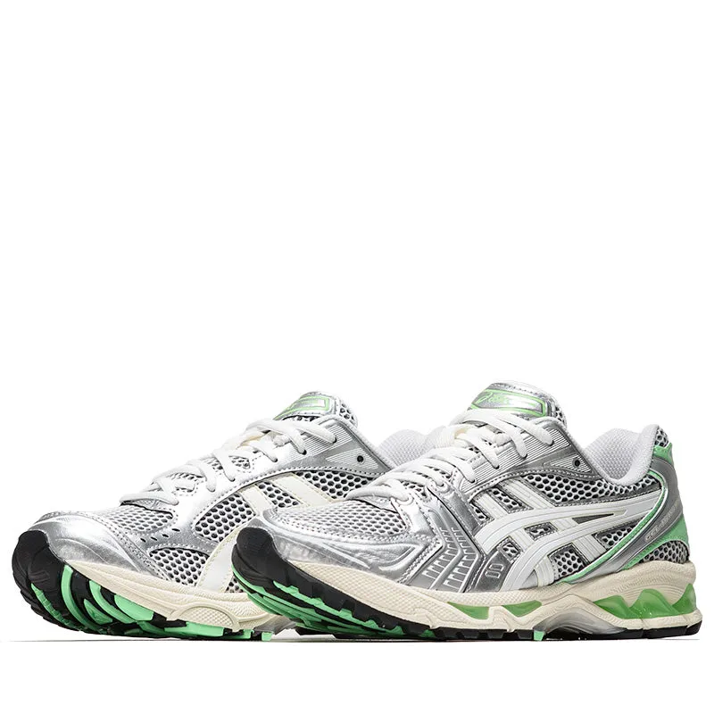 Asics Gel-Kayano 14 - White/Menthol Wide base stability Workout Flow