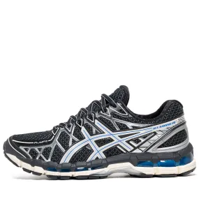 Asics Gel-Kayano 20 - Black/Pure Silver Breathable Outsole Outdoors Ready