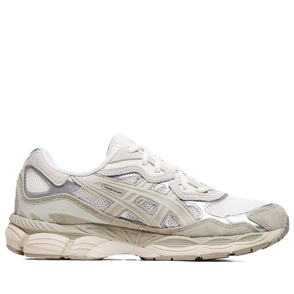 Dual Density Outsoles Cushioned Base Asics Gel-NYC - Cream/Fossil
