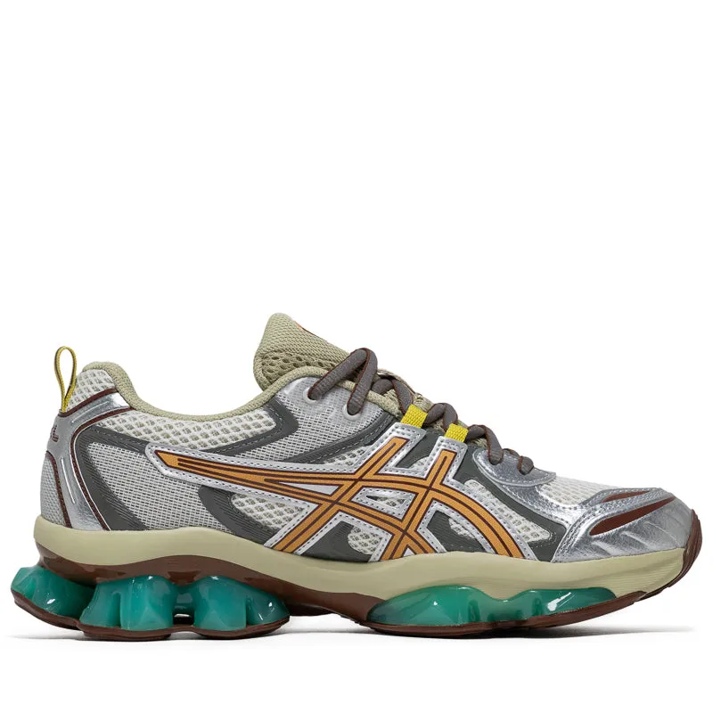 Asics Gel-Quantum Kinetic - White/Khaki Smooth Curve