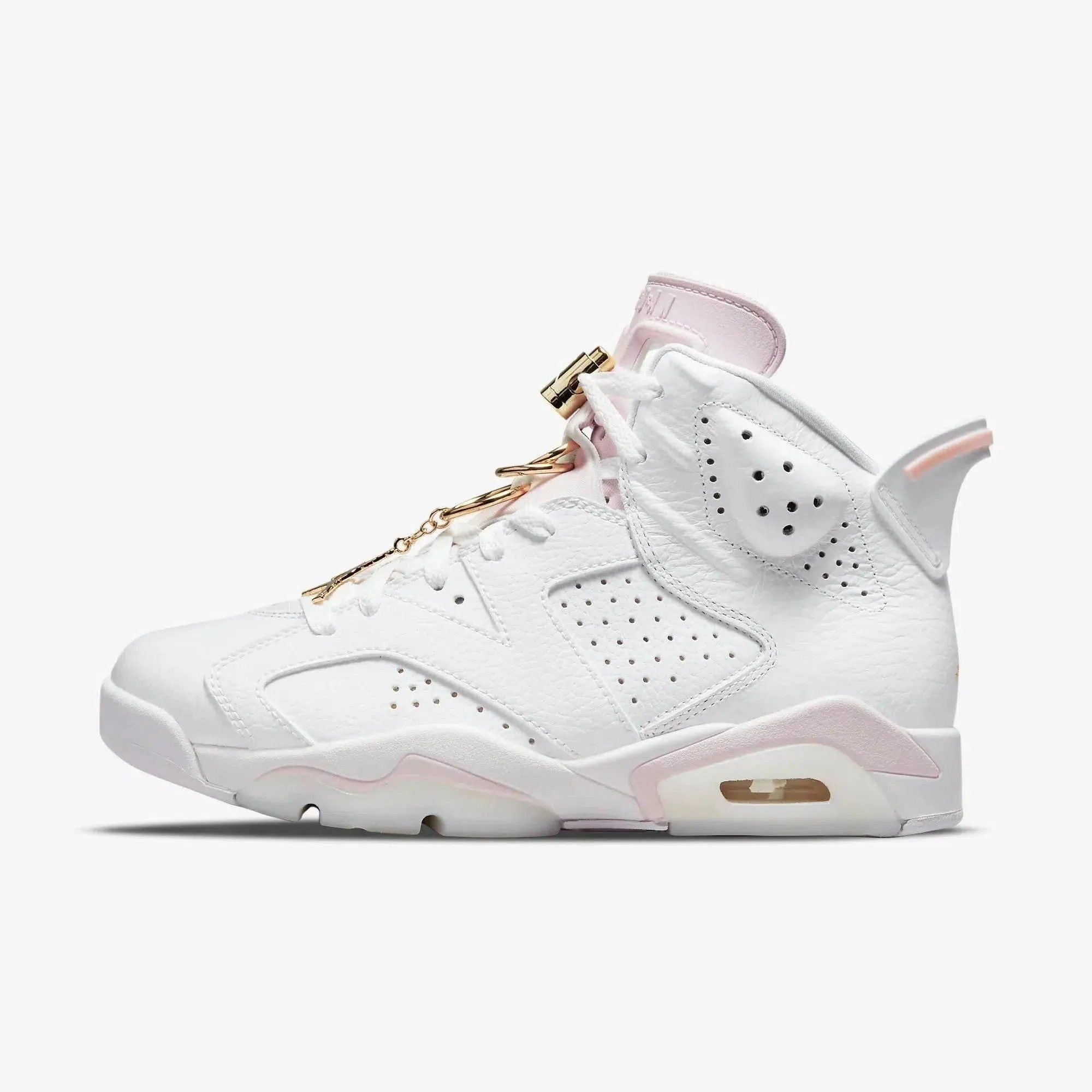 (Women's) Air Jordan 6 Retro 'Gold Hoops' (2021) DH9696-100 Retro-inspired support