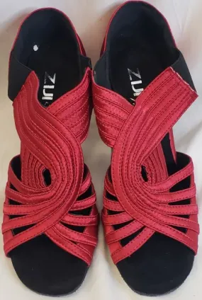 3.35" Hosta -- Women's Latin Sandal Meadow Glow Move Bold