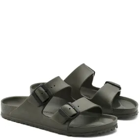 Chain Touch Birkenstock Arizona EVA in Khaki Dual Strap