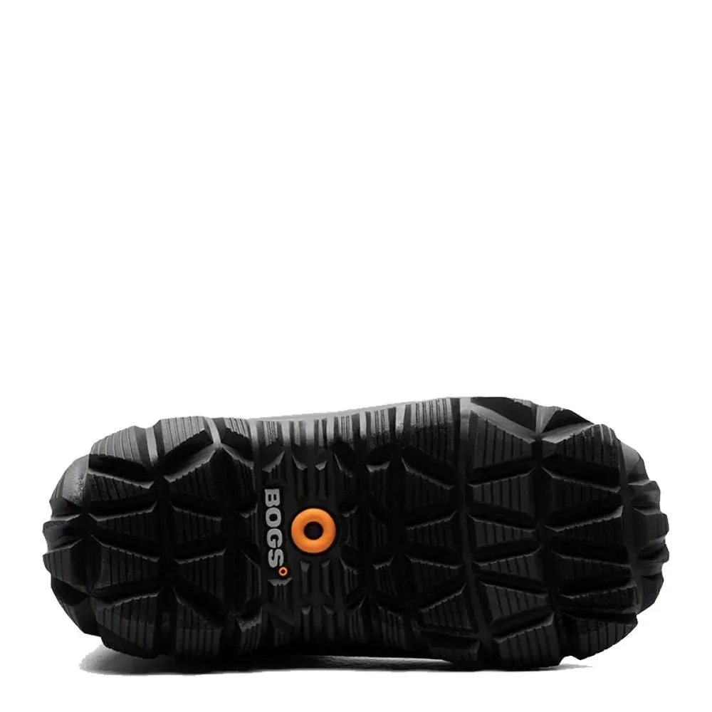 Chill Weather Adjustable buckle All Weather Wear Bogs Youth Arcata II Crazy Plaid in Dark Grey