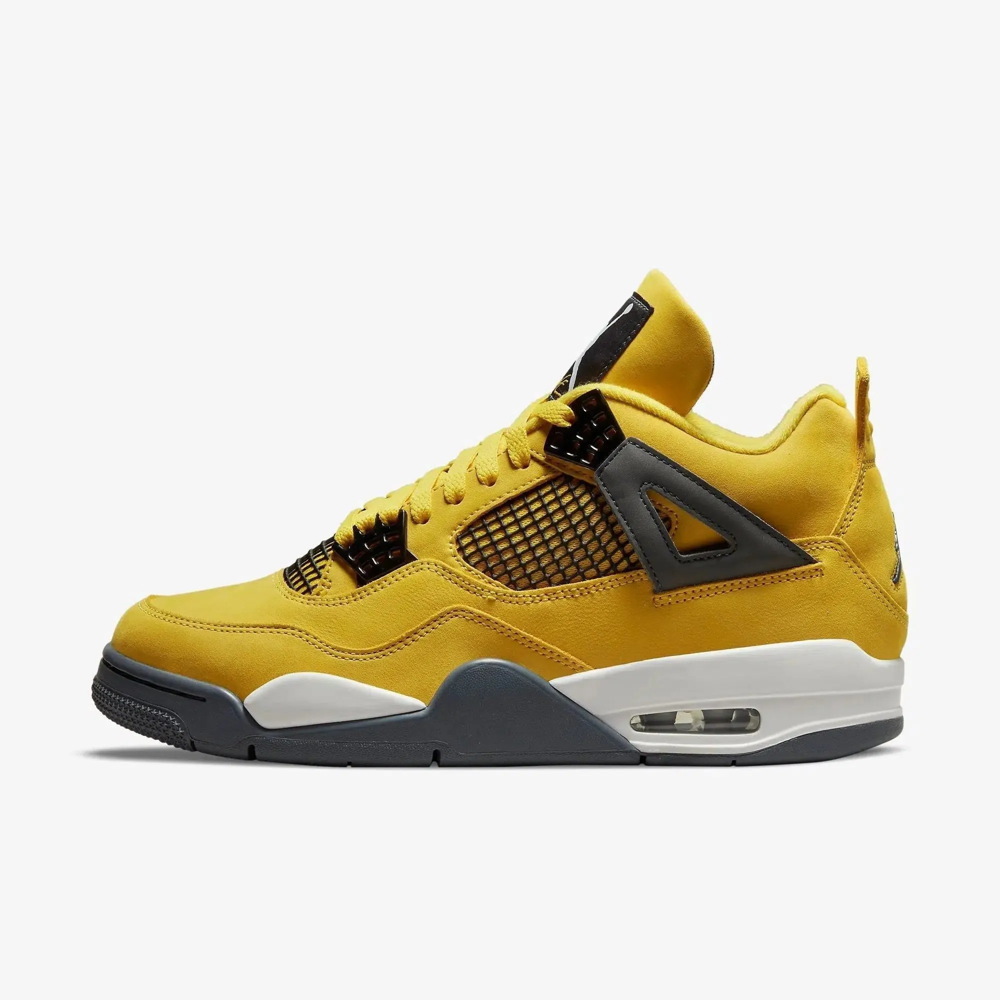 (Men's) Air Jordan 4 Retro 'Lightning' (2021) CT8527-700 Thermoplastic Reinforcement composite material