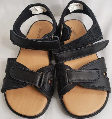 Pastel tone Rahul -- Boy's Velcro Sandal -- Black