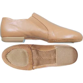New Drop Javier -- Split Sole Jazz Slip-On -- Caramel