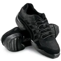 Rockit -- Split-Sole Dancesneaker -- Black Day Long