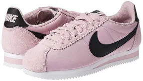 Nike Cortez Nylon Plum Chalk Leather Upper Walking