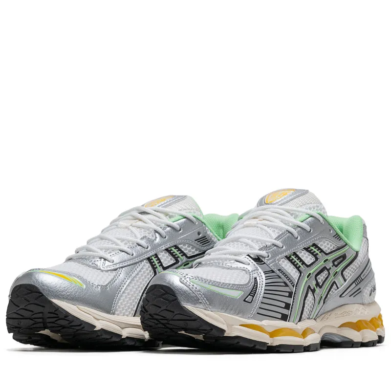 Asics Gel-Kayano 12.1 - White/Menthol Breathable Perforations