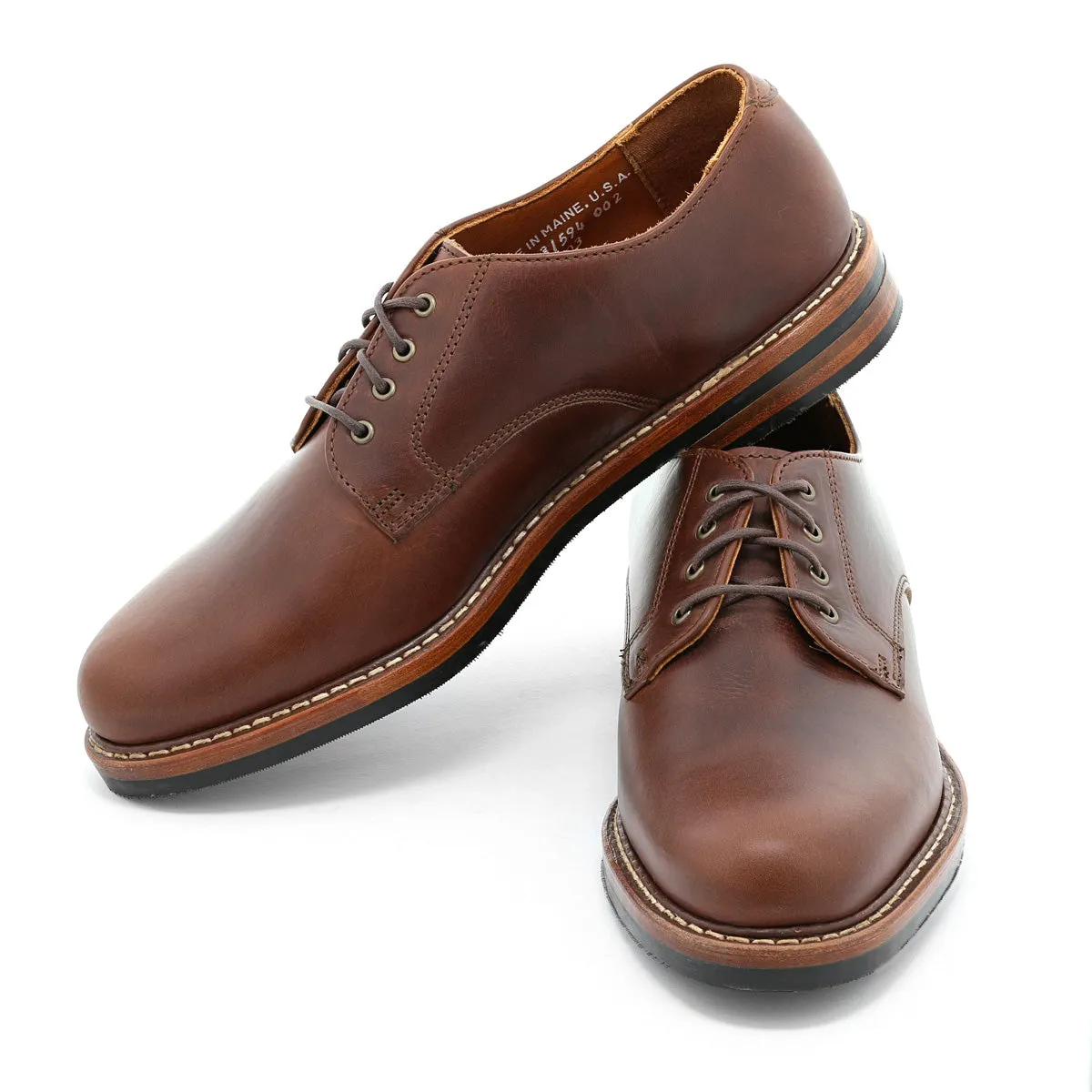 Camden Derby - Heritage Brown Work Comfort Polished Look Versatile User
