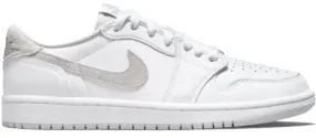 Jordan 1 Low OG Neutral Grey (2021) (W) Leather Touch Dance Floor