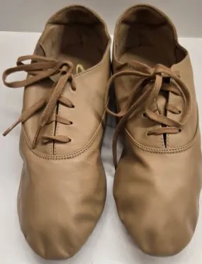 Slip On Impact Resistance Nils -- Unisex Split Sole Jazz Oxford -- Caramel