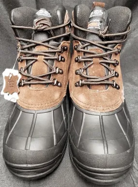 Abrasion resistant Clarence -- Men's 6" Waterproof Lace-up Boot -- Brown